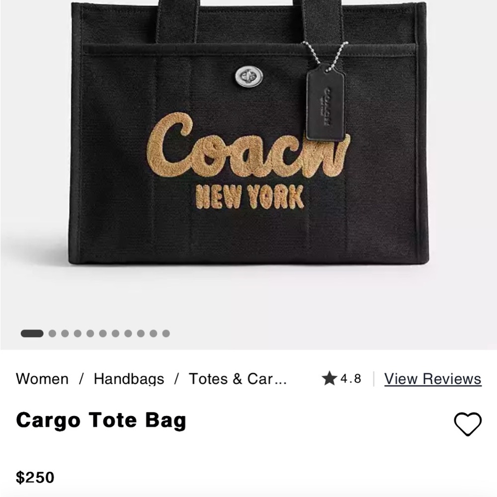 Coach Tote Bag